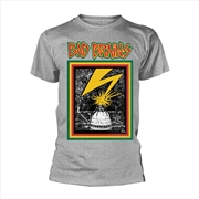 Buy Bad Brains - Bb (Grey) - Grey - Medium