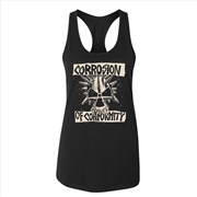 Buy Corrosion Of Conformity - Skull Logo 1 (Black) - Black - XL