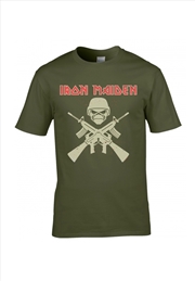 Buy Iron Maiden - Eddie Soldier - Green - Large