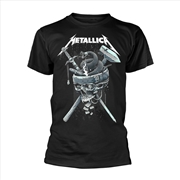 Buy Metallica - History White Logo - Black - Medium