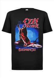 Buy Ozzy Osbourne - Blizzard Of Ozz - Black - Large