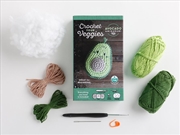 Buy Crochet Your Veggies Amigurumi Kit Avocado : Everything You Need Is Included: 100%-Cotton Yarn, Croc