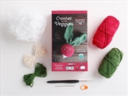 Buy Crochet Your Veggies Amigurumi Kit Radish : Everything You Need Is Included: 100%-Cotton Yarn, Croch