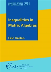 Buy Inequalities in Matrix Algebras