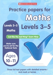 Buy Practice Papers For Maths Levels 3-5