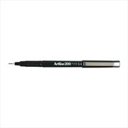 Buy Artline 200 Fineliner Pen 0.4mm Black Bx12
