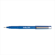 Buy Artline 200 Fineliner Pen 0.4mm Blue Bx12