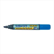 Buy Artline 579 Whiteboard Marker 5mm Chisel Blue Bx12