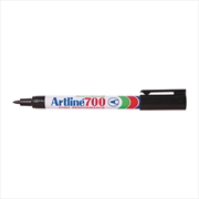 Buy Artline 700 Permanent Marker 0.7mm Bullet Blk Bx12