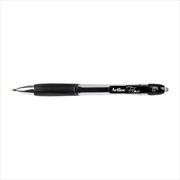 Buy Artline Flow Retractable Pen Black Bx12