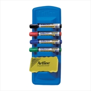 Buy Artline 577 Whiteboard Caddy Starter Kit W/Markers