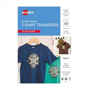 Buy Avery T-Shirt Transfer Clr Pk5