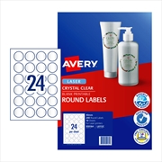 Buy AV Laser Lbl Rd Clr 40mm Pk240