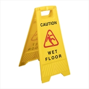 Buy Cleanlink Safety Sign Wet Floor Yellow
