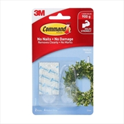 Buy Command 17091CLR Medium Clear Hooks 2-Pack - Box of 6