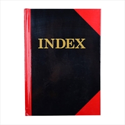 Buy Cumberland Red & Black A5 100 Leaf Indexed
