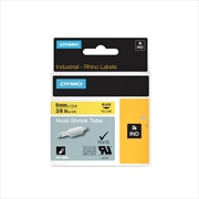 Buy Dymo Rhino H/S Lbl 9mm Yellow