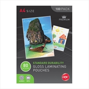 Buy GBC Laminating Pouch A4 80 Micron Pk100