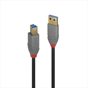 Buy Lindy 0.5m USB-A 3.0 to USB-B Cable - Anthra Line