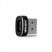 Buy Lindy USB-A 2.0 to USB-C Port Adapter