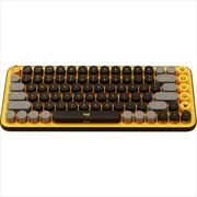 Buy Logitech POP Keys Wireless Mechanical Emoji Keyboard (Blast Yellow)