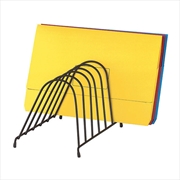 Buy Marbig Step File Wire Organiser Angled Black