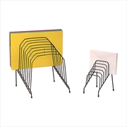 Buy Marbig Step File Wire Organiser Large Black