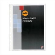 Buy Marbig Sheet Protectors Medium Weight A4 100Pk