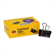 Buy Marbig Fold Back Clips 41mm Box 12