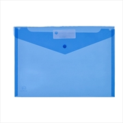 Buy Marbig Doculope Document Wallet A4 Blue