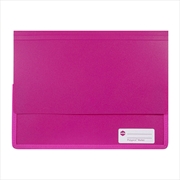 Buy Marbig Polypick A4 Heavy Duty Document Wallet Pink