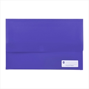 Buy Marbig Polypick Foolscap Document Wallet Purple