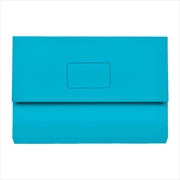 Buy Marbig Slimpick Foolscap Document Wallet Blue