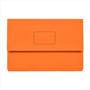 Buy Marbig Slimpick Foolscap Document Wallet Orange