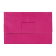 Buy Marbig Slimpick Foolscap Document Wallet Pink