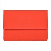 Buy Marbig Slimpick Foolscap Document Wallet Red