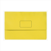 Buy Marbig Slimpick F/C Document Wallet Brt Yelow Pk10