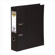 Buy Marbig Lever Arch File Foolscap Black