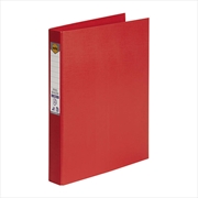 Buy Marbig Ring Binder A4 25mm 3D Pe Red