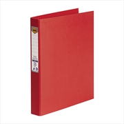 Buy Marbig Ring Binder A4 25mm 4D Pe Red