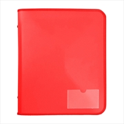 Buy Marbig Zipper Binder W/ Tech Case 25mm 2D Red