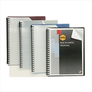 Buy Marbig Refillable Display Book 20 Pocket Clear/Blk