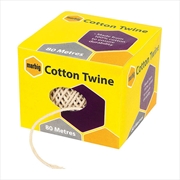 Buy Marbig Twine Cotton 80M Natural