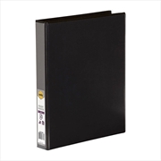 Buy Marbig Clearview Insert Binder A4 25mm 2D Black