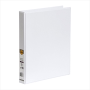 Buy Marbig Clearview Insert Binder A4 25mm 4D White