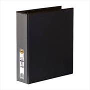 Buy Marbig Clearview Insert Binder A4 50mm 4D Black
