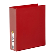 Buy Marbig Clearview Insert Binder A4 50mm 4D Red