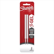 Buy Sharpie Gel Refill Blk Pk2 Bx6