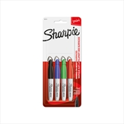Buy Sharpie Pen Fine Mini Pk4 Bx6