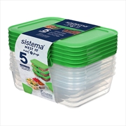Buy Sistema 870ml Meal Nest It Pk5